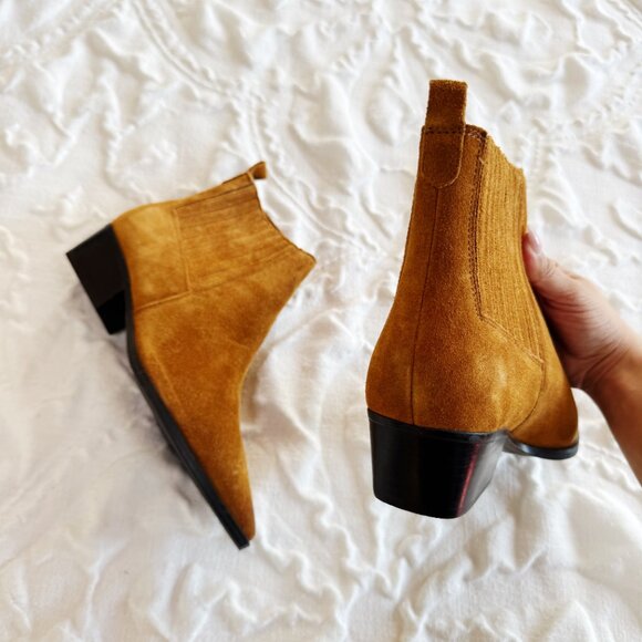 Marc Fisher Yarita Bootie Size 7.5 New $179 - Picture 6 of 8